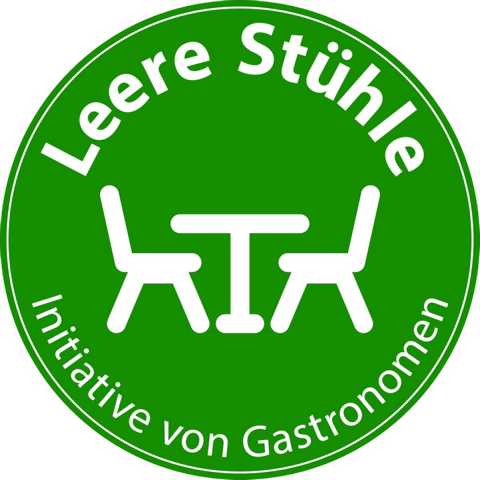 Logo Aktion Leere Stühle